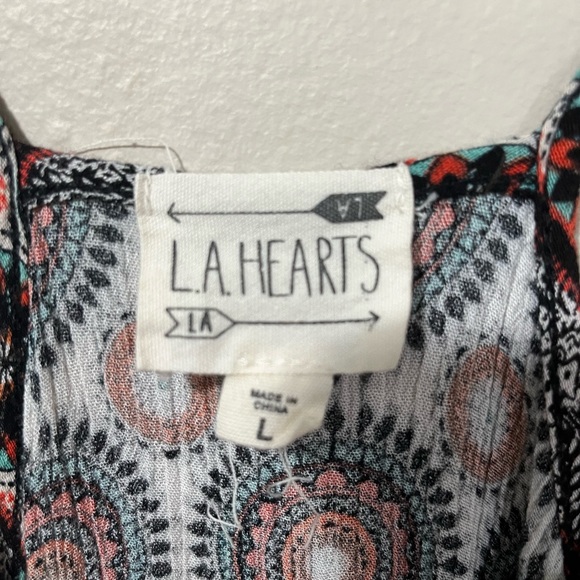 LA Hearts Mandala Cami Top -Large - Picture 3 of 6